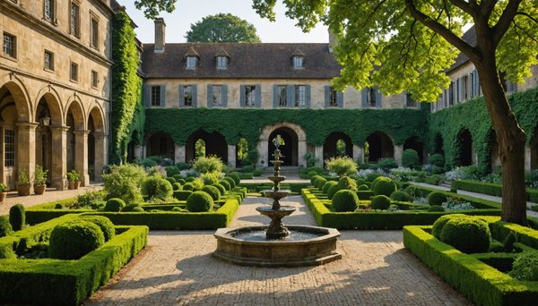 Les styles et influences architecturales des jardins historiques à travers les siècles